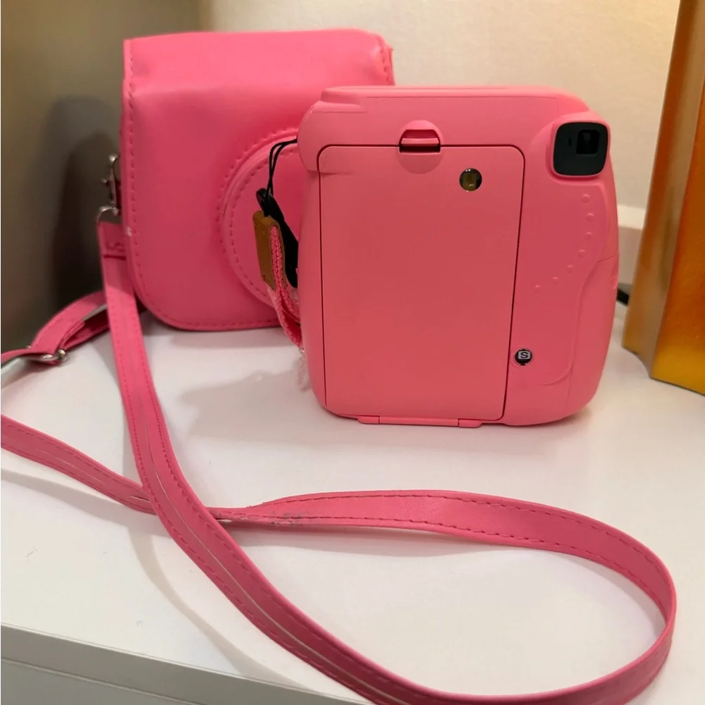 Fujifilm Instax Mini 9 Instant Camera, Flamingo Pink